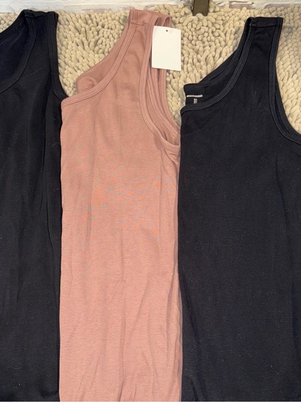 Tank Top bundle  — Black & Dusty Rose